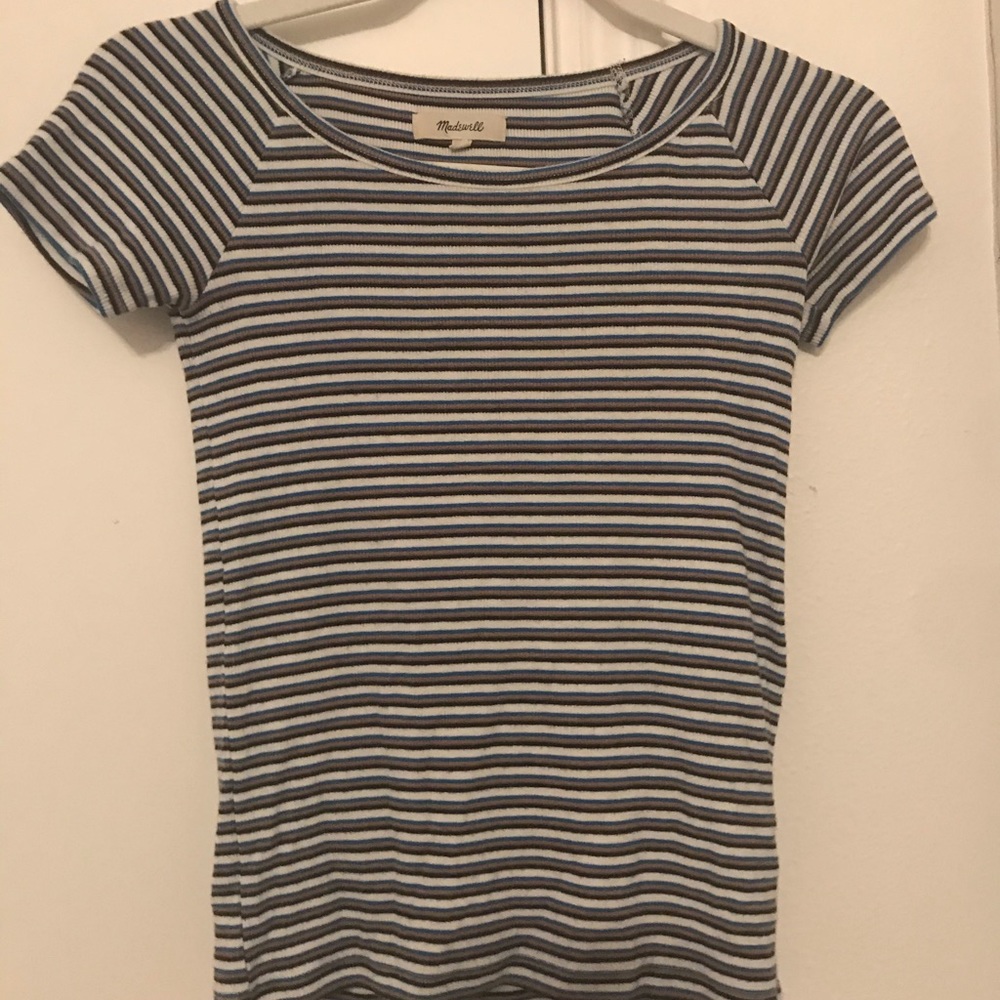 xxs madewell ribbed tee